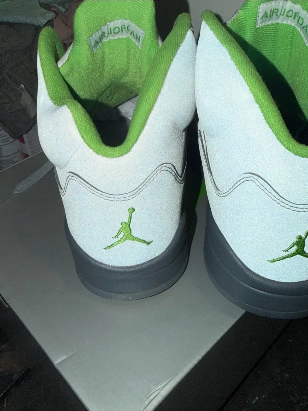 Size 11.5 - Jordan 5 Retro Green Bean